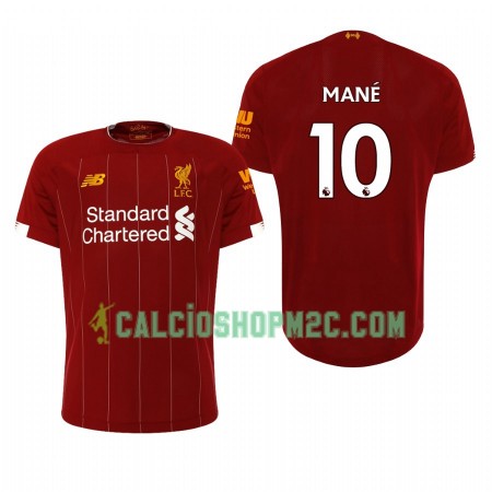 Liverpool Sadio Mane 10 Maglia Prima 2019/2020 Manica Corta